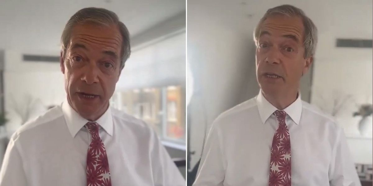 'Go to hell!' Nigel Farage tells BBC where to go as he is
asked to sign their diversity monitoring form