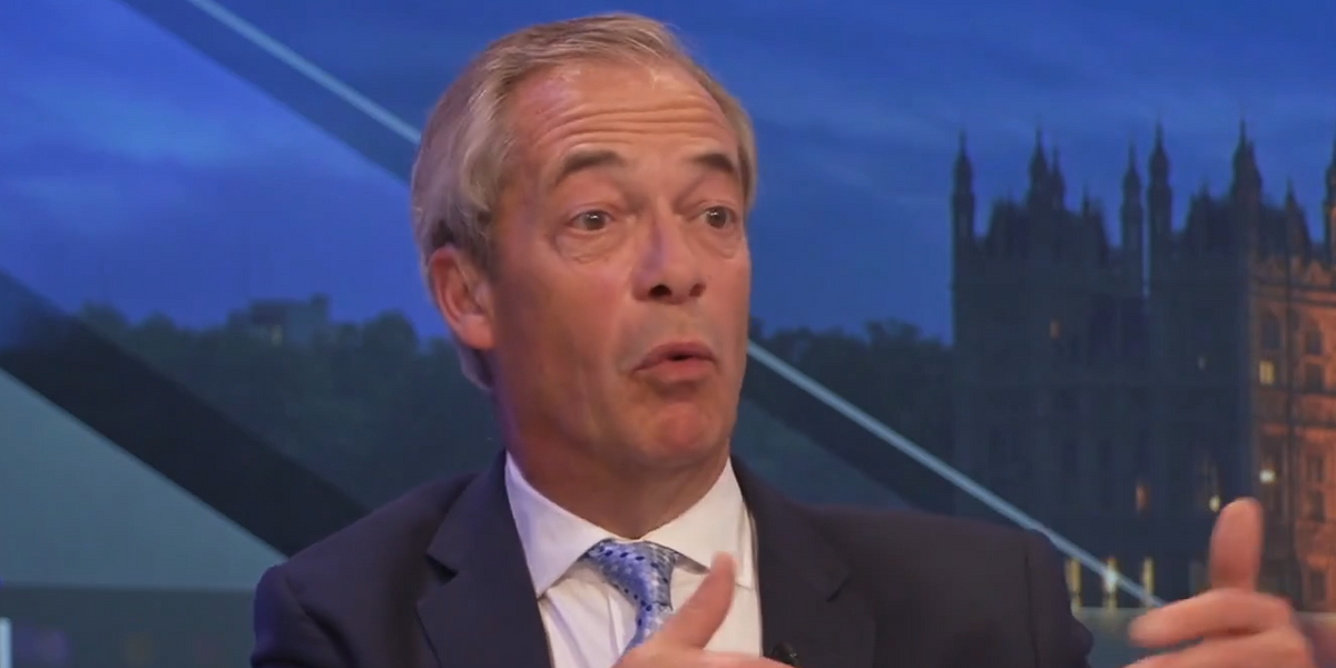 'I'll think about it overnight!' Nigel Farage hints at
RETURN to politics after PM's shock election announcement