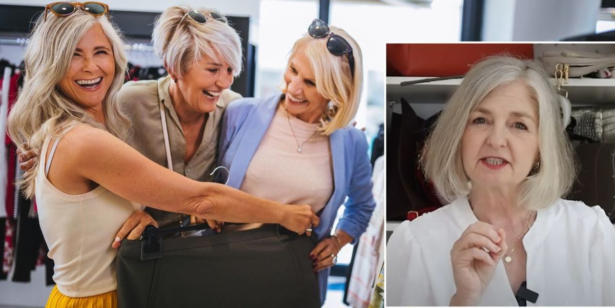 'Leave it to the 30 year olds!' Women over 60 told to ditch
a 'slouchy' trouser style