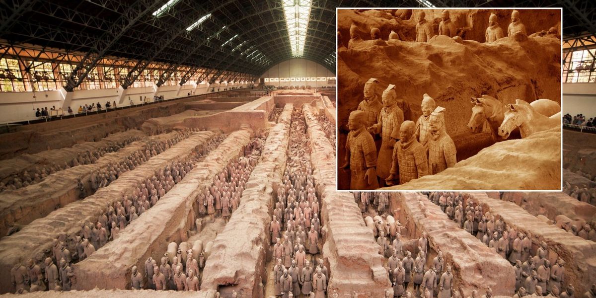 Archaeology breakthrough as treasure-laden burial chamber
found hidden among Terracotta Army