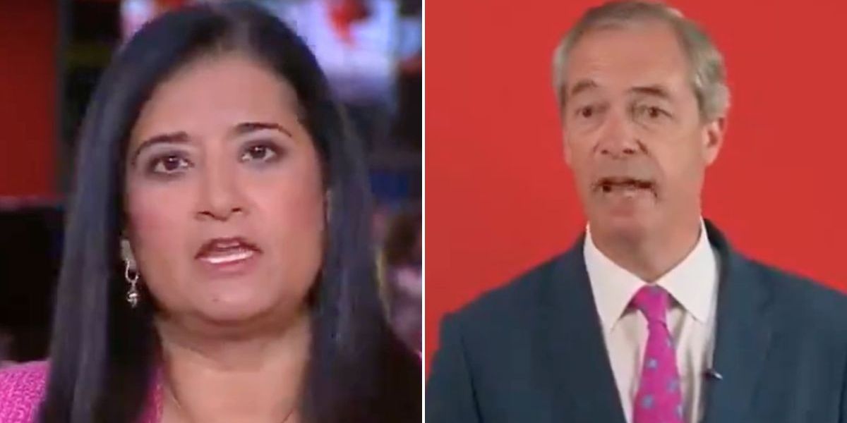 BBC presenter faces calls to be 'SACKED' after sparking
impartiality row with 'inflammatory' Farage remark