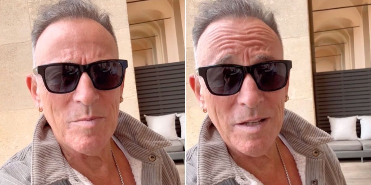 Bruce Springsteen, 74, breaks silence after being forced to
postpone European gigs due to 'vocal issues'