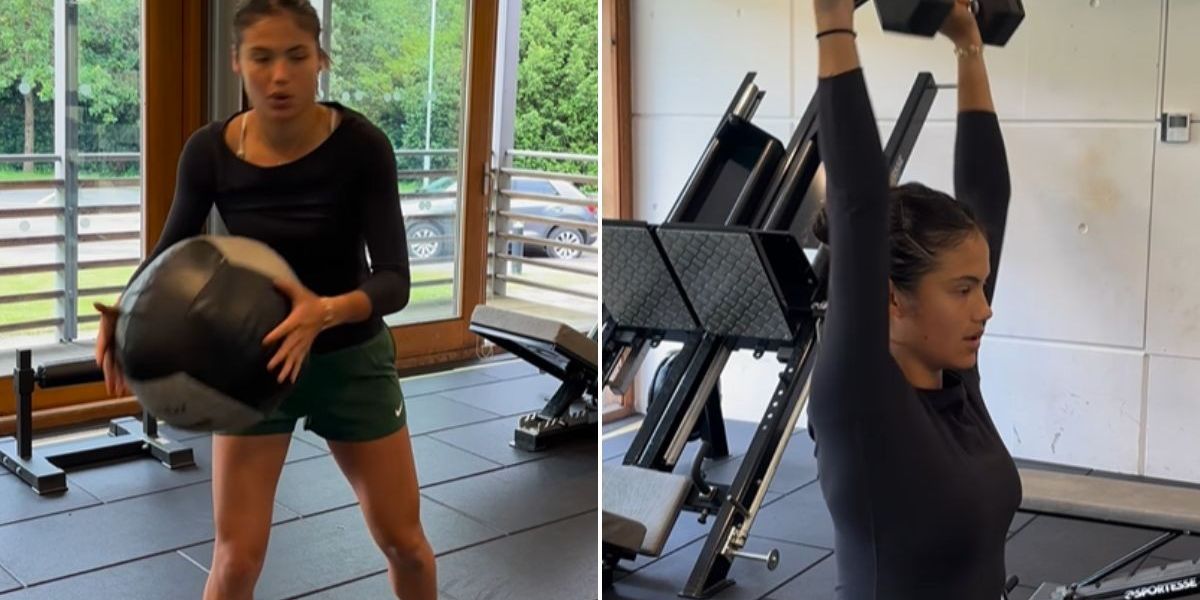 Emma Raducanu delivers update and shows off work in gym
after skipping French Open to focus on Wimbledon