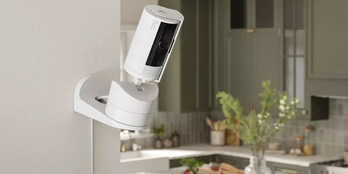 Forget doorbells! Latest Ring camera launches in UK today,
and can swivel to follow you around the room