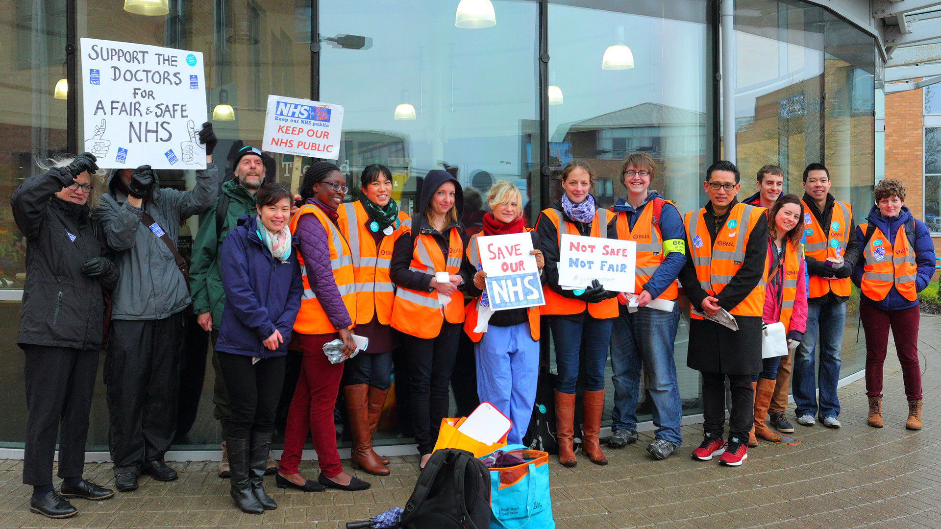 Junior doctors announce five-day strike right before the
general election: ‘We’re fed up’