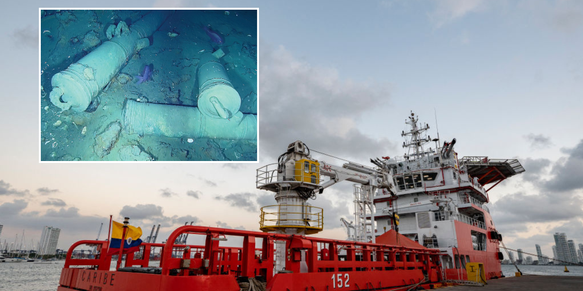 Massive treasure hunt for 'Holy Grail' San Jose Galleon
FINALLY begins 300 years after shipwreck