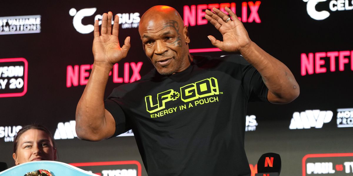 Mike Tyson suffers scary 'medical emergency' on plane with
Jake Paul fight just weeks away