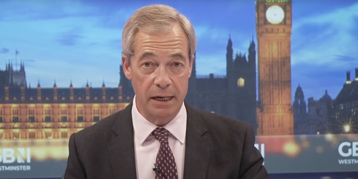 Rishi Sunak doesn’t stand for a single thing and I am
absolutely sick to death of it, says Nigel Farage