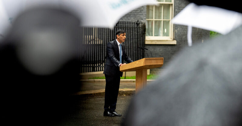 Rishi Sunak’s dismal election launch mirrors Tory
fears