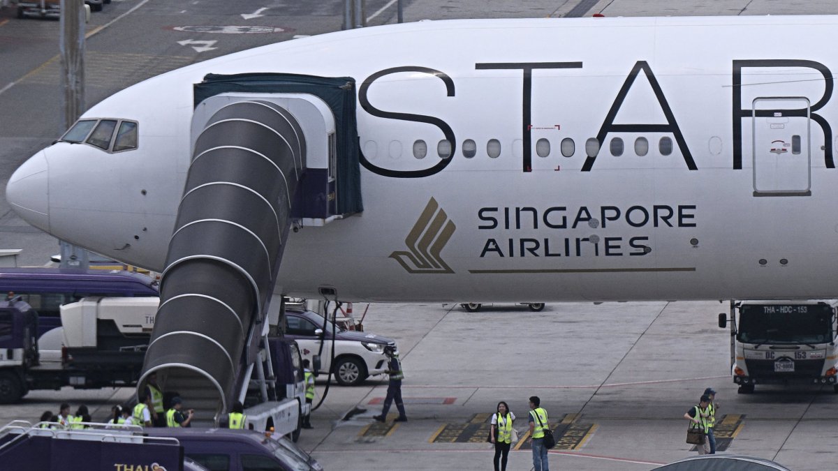 Singapore Airlines apologises for ‘trauma’ after Briton dies
during turbulence