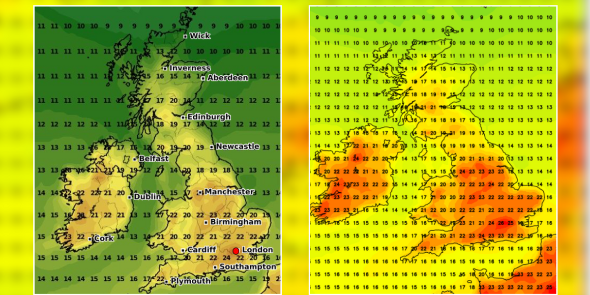 UK weather forecast: Two weeks of hot, summer temperatures
set to strike in June