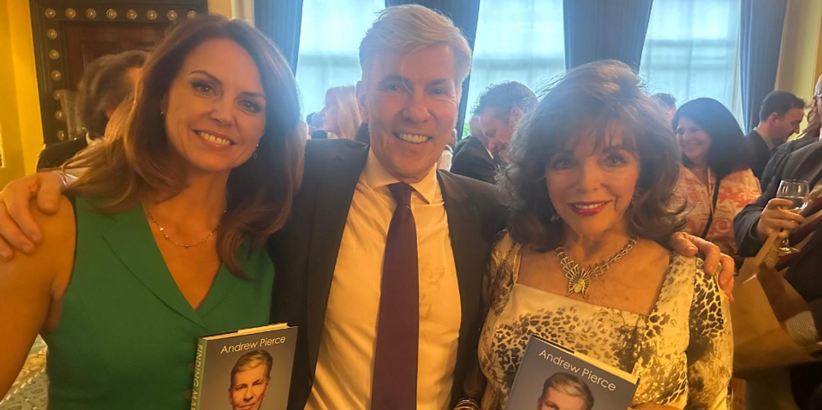 WATCH: Andrew Pierce lifts lid on friendship with Joan
Collins - 'she took the mick'