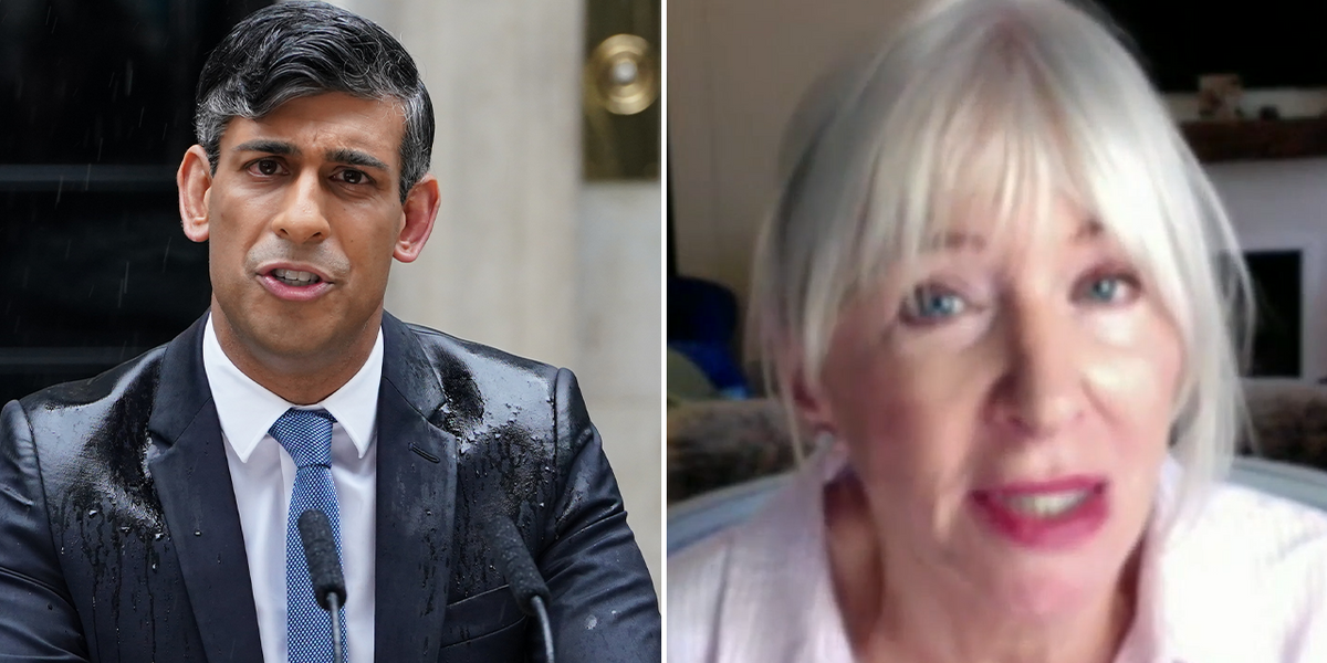 ‘Had to happen’: Nadine Dorries pinpoints ‘main reason’ for
election as she hits out at Rishi Sunak - ‘HE is the
issue!’